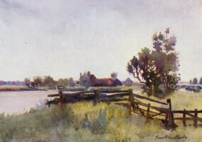 诺福克·布罗斯（Norfolk Broads）：艾尔桥下的格林小屋 作者 弗兰克·索斯盖特