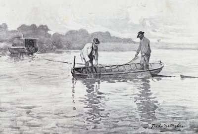 诺福克·布罗德斯（Norfolk Broads）：拖曳鳗鱼荚 作者 弗兰克·索斯盖特