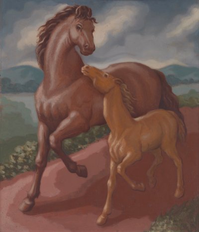 小马和小马，1934年。 作者 弗兰克·斯塔马托