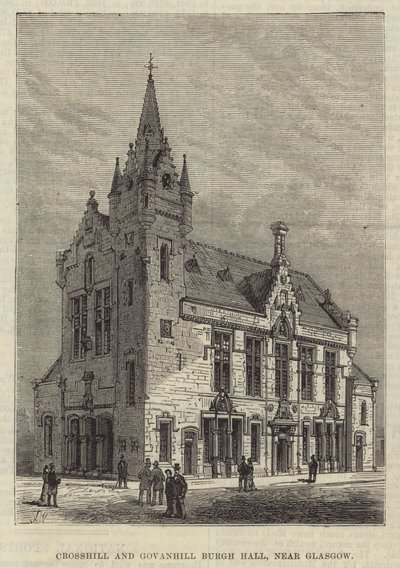 Crosshill和Govanhill Burgh Hall，靠近格拉斯哥 作者 弗兰克沃特金斯