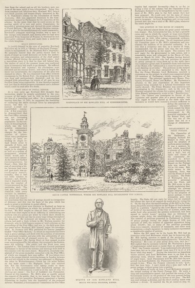 Rowland Hill先生和Penny Postage，令人难忘的禧年 作者 Frank Watkins