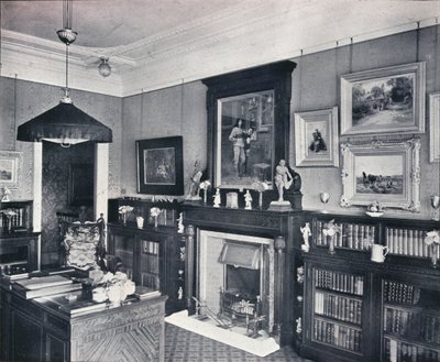 哈维船长图书馆，汉普斯特德，c1903 作者 弗兰克·威廉·布鲁克曼