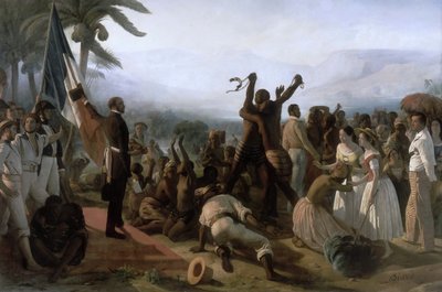 1848年4月27日宣布废除法兰西殖民地的奴隶制 作者 弗朗索瓦·奥古斯特·比亚尔