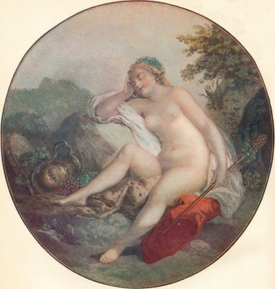 Bacchante，18世纪 作者 弗朗索瓦·布歇