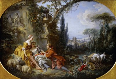 乡村生活的魅力乡村生活的喜悦 作者 François Boucher