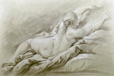 裸体说谎 作者 François Boucher