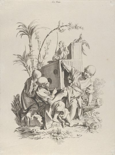 视觉，1720-70。 作者 弗朗索瓦·布歇