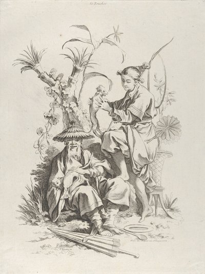 触摸，1720-70。 作者 弗朗索瓦·布歇
