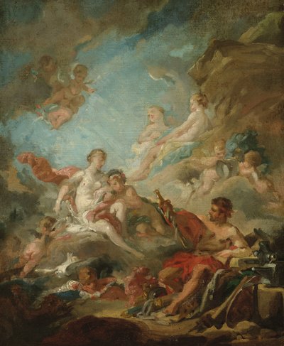 维纳斯在瓦肯的工作室，1757年 作者 弗朗索瓦·布歇