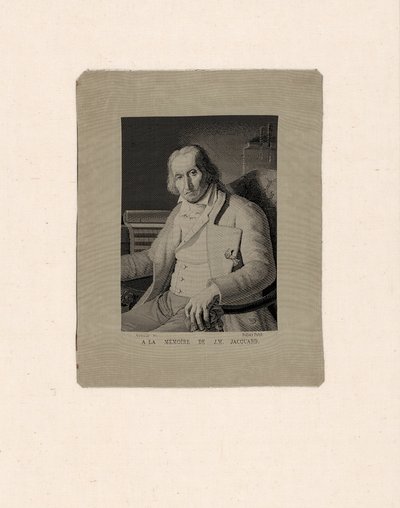 约瑟夫-玛丽-雅克德（1752-1834 年）肖像 作者 弗朗索瓦·卡奎拉（FrançoisCarquillat）