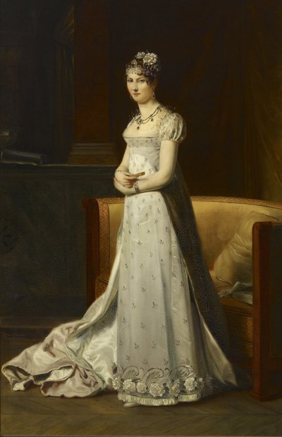 斯特凡妮-德-博阿尔奈肖像（1789-1860 年） 作者 弗朗索瓦·杰拉德