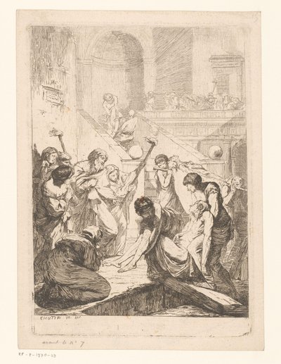 埋葬死者
七项仁慈工作（系列名称）
Les sept oeuvres de miséricorde（系列名称） 作者 Charles François Hutin（拒绝归属）