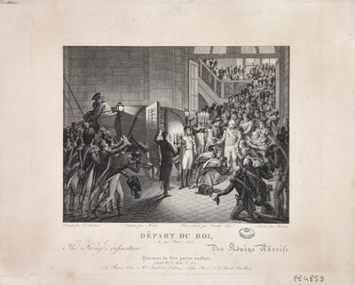 国王出发，1815年3月19日，1820年 作者 弗朗索瓦·约瑟夫·海姆