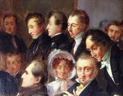 1828年5月26日，1880年的Comedie Francaise门厅讲座（详情） 作者 弗朗索瓦·约瑟夫·海姆