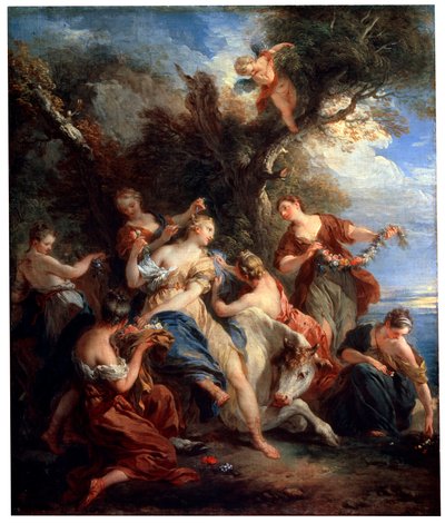 欧洲强奸案，c1725 作者 弗朗索瓦·勒莫恩