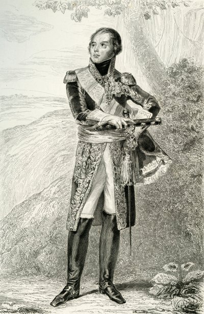 艾蒂安·雅克·约瑟夫·亚历山大·麦克唐纳，1804年，1839年。 作者 弗朗索瓦·皮格特