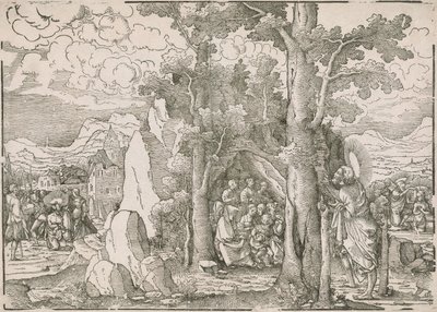施洗者圣约翰生平风景图 作者 Frans Crabbe van Espleghem
