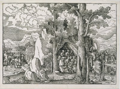 施洗者圣约翰的生活场景》，约1522年。 作者 Frans Crabbe van Espleghem