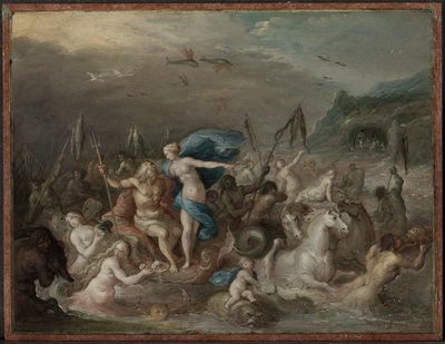 海王星和安菲特律特的胜利 作者 Frans Francken