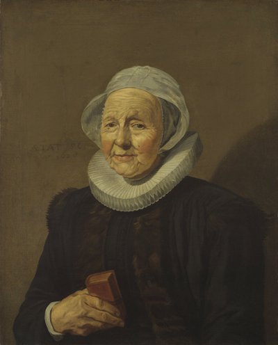 一位老太太，1628年 作者 弗兰斯·哈尔斯（Frans Hals）