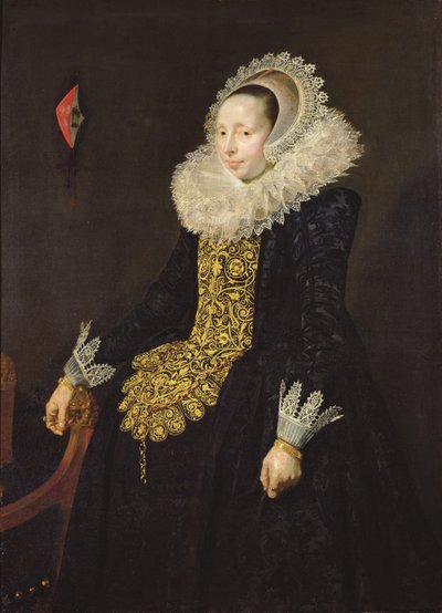 Catarina Both van der Eem，c.1619-20 作者 弗兰斯·哈尔斯（Frans Hals）