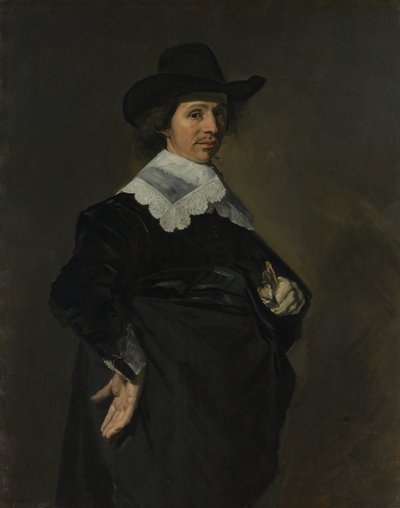 保卢斯-弗斯丘尔1606-1667年，1643年。 作者 弗兰斯·哈尔斯（Frans Hals）