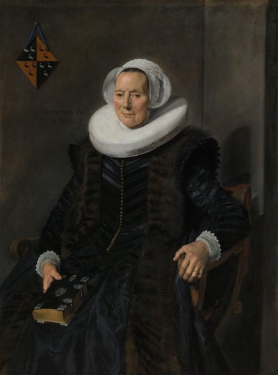 玛丽特·克莱德·沃特的肖像 玛丽特·克莱德·沃特 (Maritge Claesdr Vooght) 的肖像（1577-1644） 作者 弗兰斯·哈尔斯（Frans Hals）