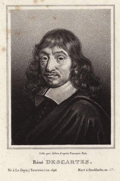 笛卡尔的肖像 作者 弗兰斯·哈尔斯（Frans Hals）