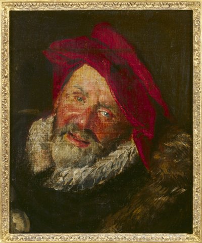 一个小丑的画像 作者 弗兰斯·哈尔斯（Frans Hals）