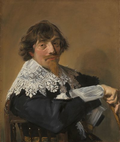 一个男人的肖像 作者 Frans Hals