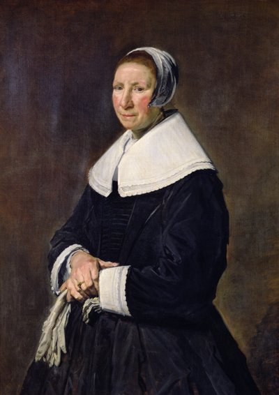 一个女人的肖像 作者 Frans Hals