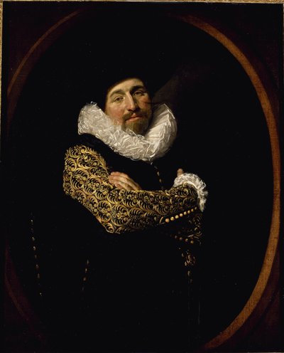 一个人的画像 作者 弗兰斯·哈尔斯（Frans Hals）