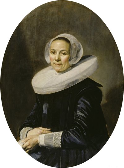 一位不知名女性的肖像[1] 作者 弗兰斯·哈尔斯（Frans Hals）