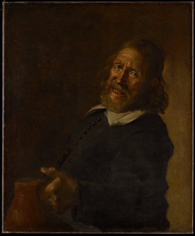 The Laughing Toper，18世纪 作者 弗兰斯·哈尔斯（Frans Hals）