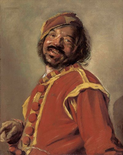 黑白混血儿"（Peeckelhaering） 作者 弗兰斯·哈尔斯（Frans Hals）
