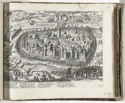 斯摩棱斯克围攻，1609-1611，1612 作者 弗兰斯·霍根伯格
