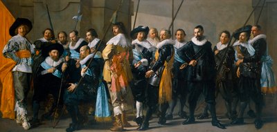 The Meagre Company"，1637年。   作者 弗兰斯·哈尔斯