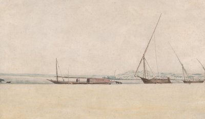 热带海岸景观，17世纪。 作者 弗兰斯邮报。