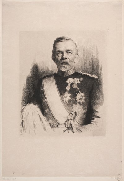 L. Koefoed 少将肖像 作者 Frans Schwartz