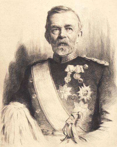 L. Koefoed 少将肖像 作者 Frans Schwartz