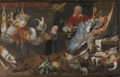一家游戏店 作者 Frans Snyders或Snijders