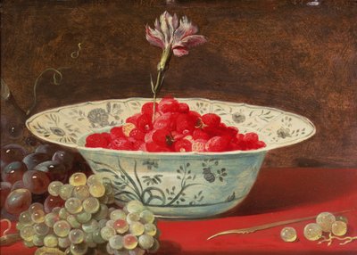 康乃馨草莓 作者 Frans Snyders或Snijders