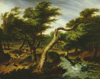 一阵风，1817年 作者 弗朗斯·斯瓦格斯