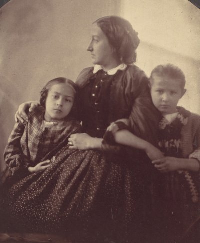 Hermine, Marie and Marie Antoine., 1850-60年代。 作者 弗朗茨·安托万