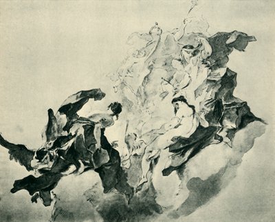信仰，正义与绘画寓言，1758年至1759年，1943年。 作者 弗朗兹·安东·毛伯特