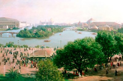 芝加哥世界哥伦比亚博览会 作者 弗朗兹·比伯斯坦（Franz Biberstein）