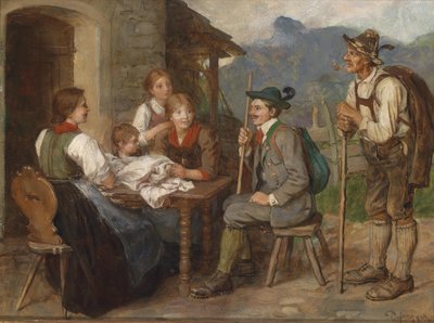 Salon-Tiroler 作者 弗朗茨·德弗雷格