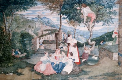 德语：Italienisches Landleben 意大利乡村生活 作者 弗兰茨角质