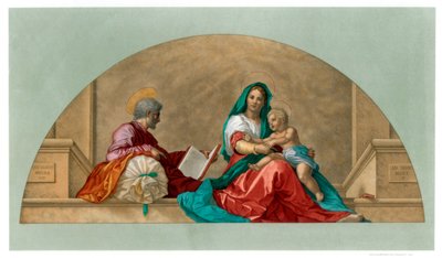 麻袋的麦当娜麻袋的麦当娜，1525年，1870年 作者 弗朗兹·凯勒霍芬