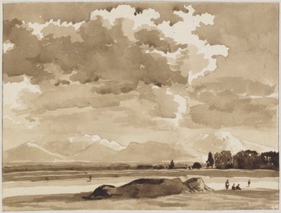 科谢尔附近的景观 作者 弗朗兹·科贝尔（Franz Kobell）